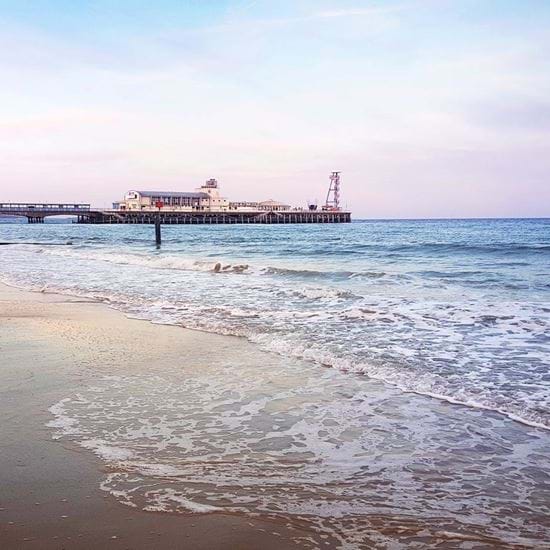 Bournemouth beach via Love Bournemouth