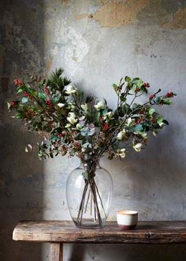 Holly and Magnolia Bouquet