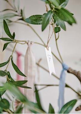 Easter decorating Ella