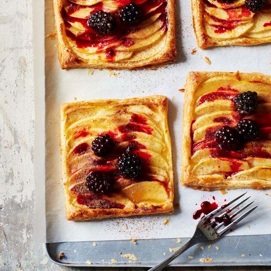 Blackberry tarts