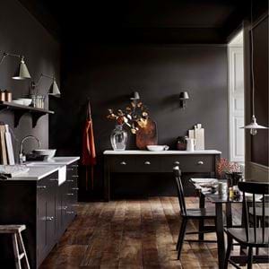 Suffolk Walnut Kitchen Straight with Hebden