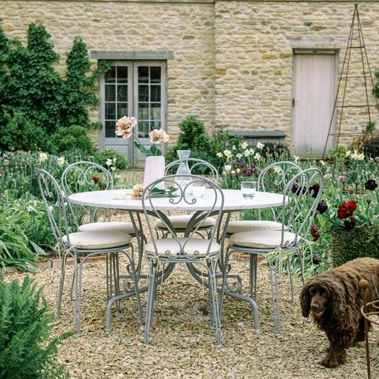SS20 BOSCOMBE 6S & CHAIRS (COBBLE:MARBLE)