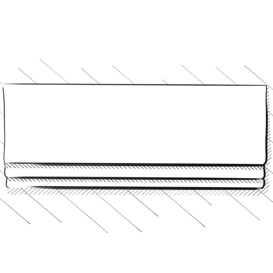 Crosshatch - Blinds Plain border