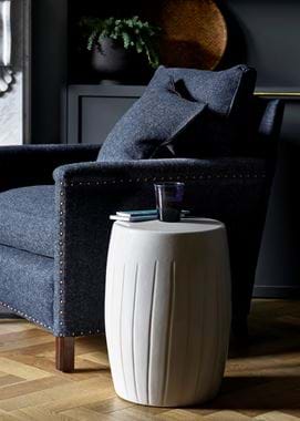 Beswick stool Caspar armchair