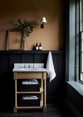 Edinburgh Washstand with Mustard Front View