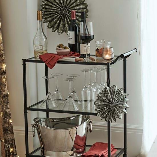 CHRISTMAS_SCANDI DINING_CONISTON DRINKS TROLLEY