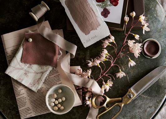 WAYS WITH CLOVE, OLD ROSE, LANDSCAPE